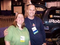 Pete from Izea and me and the Blogworld Expo