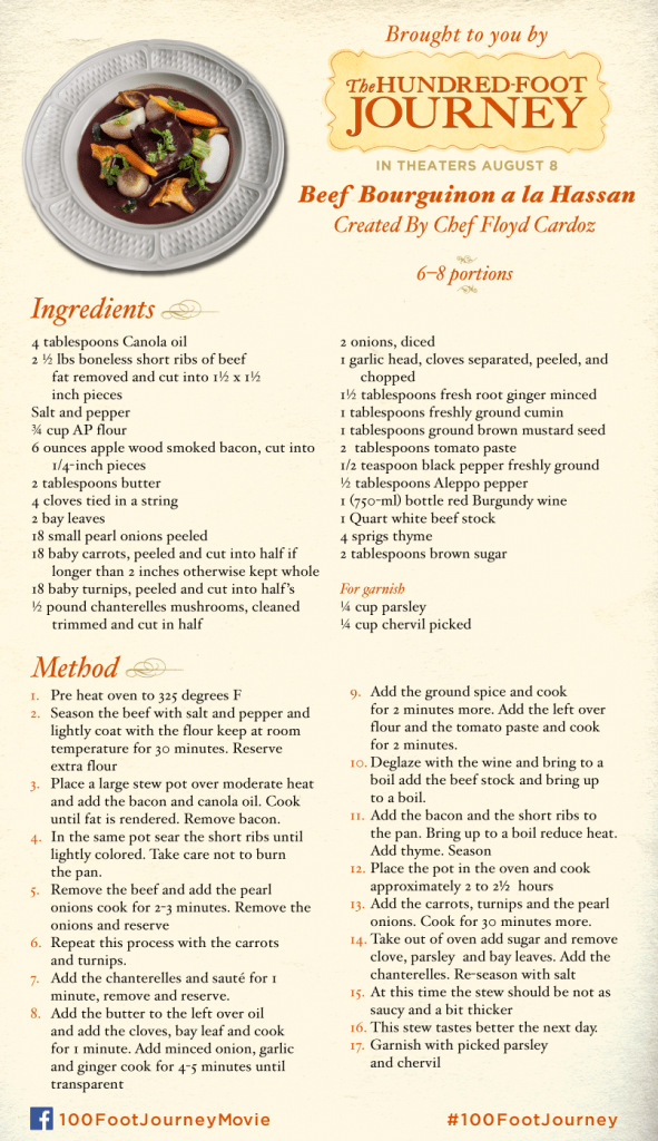 HFJ Recipe