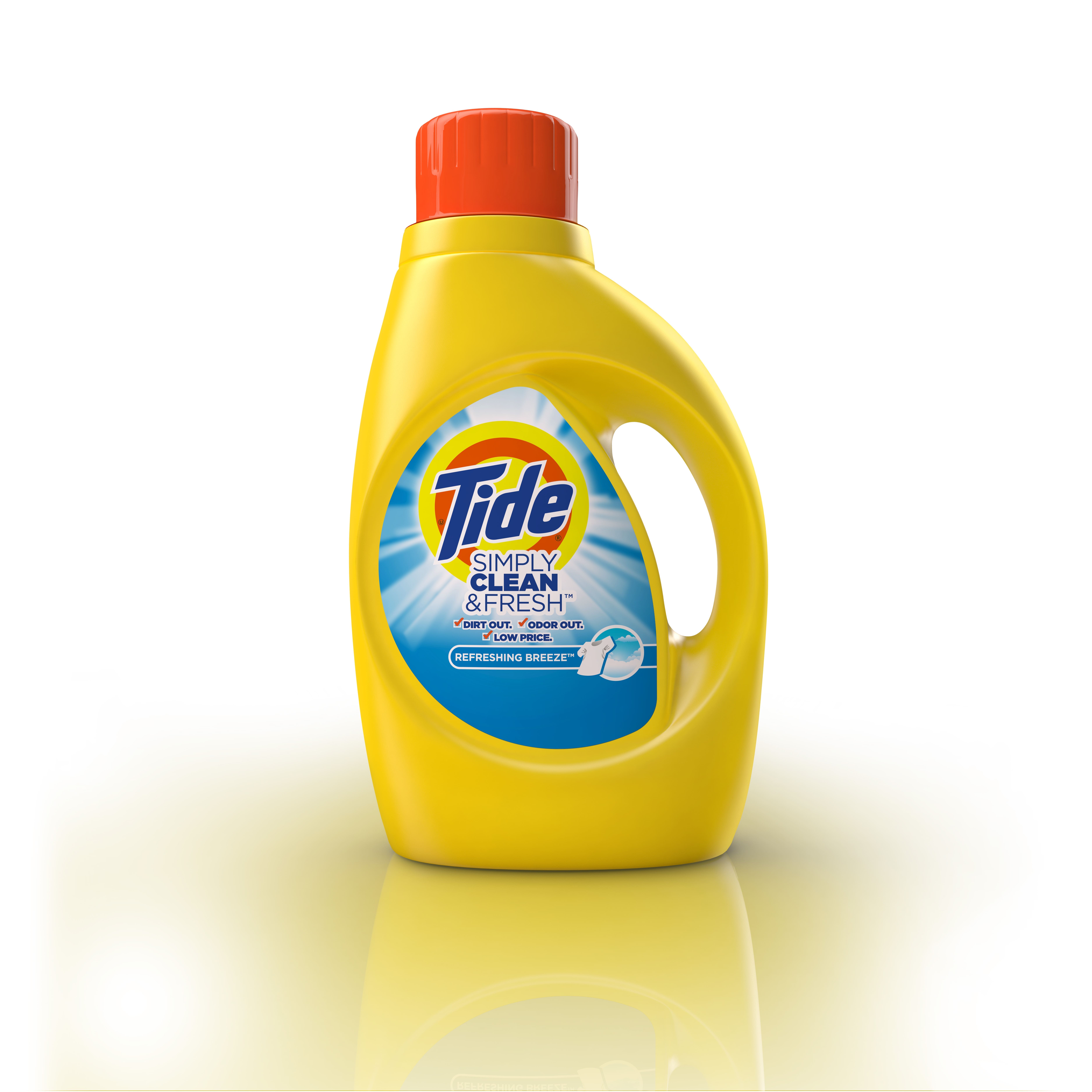 Tide Simply Clean and Fresh cgi artwork