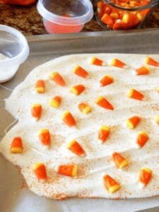 Candy Cane Recipe: Candy Corn Bark