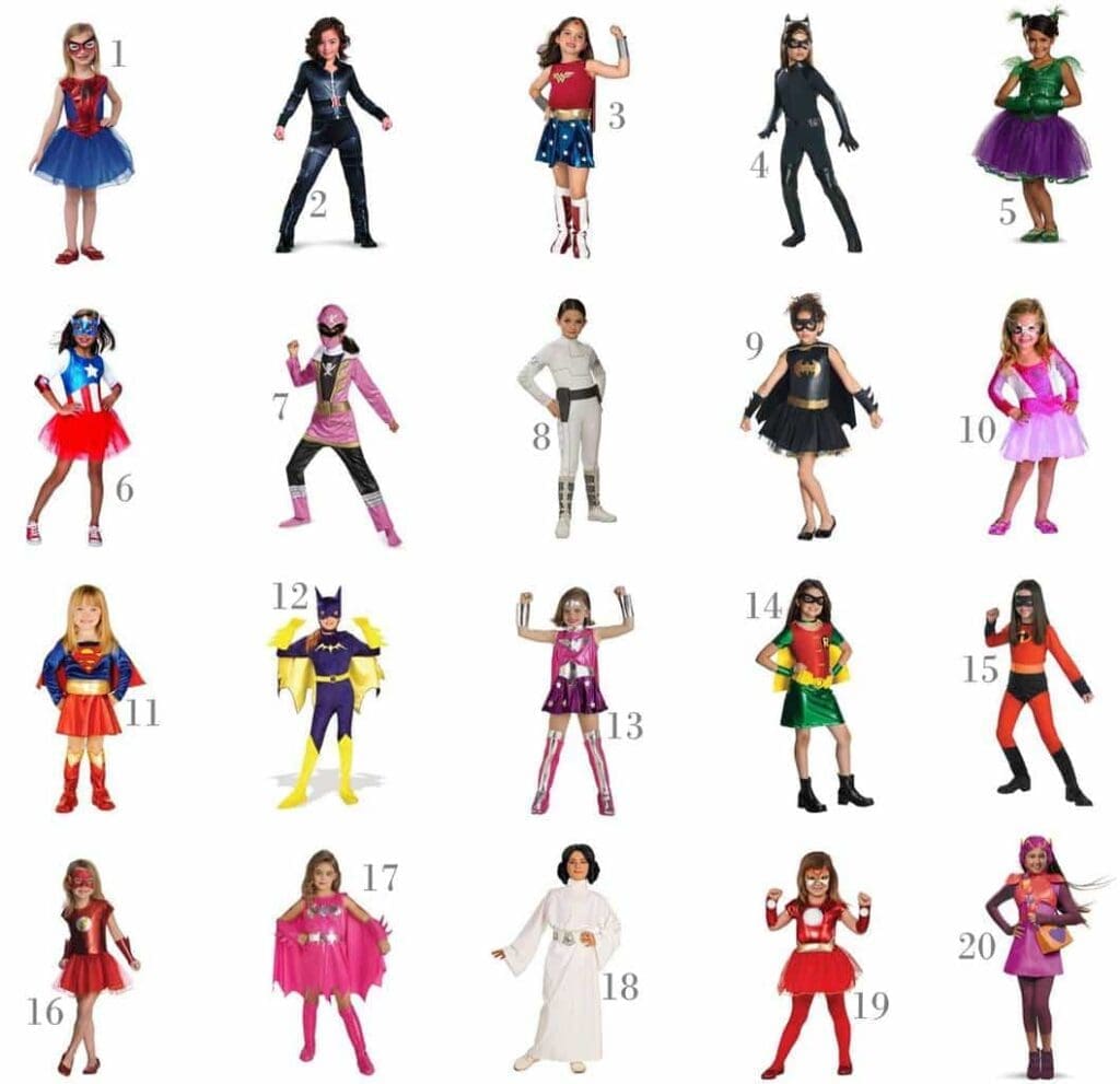 girls Halloween costumes