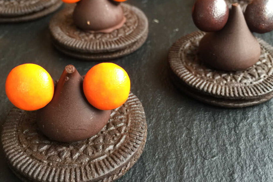 Mickey Ears Witch Hat Cookies