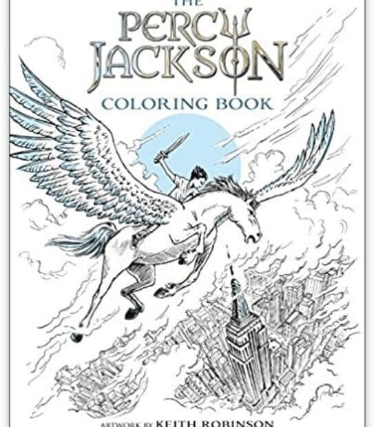 Percy Jackson and the Olympians The Percy Jackson Coloring Book