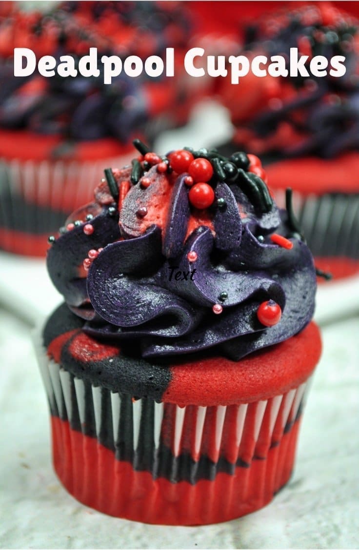 new Deadpool cupcakes
