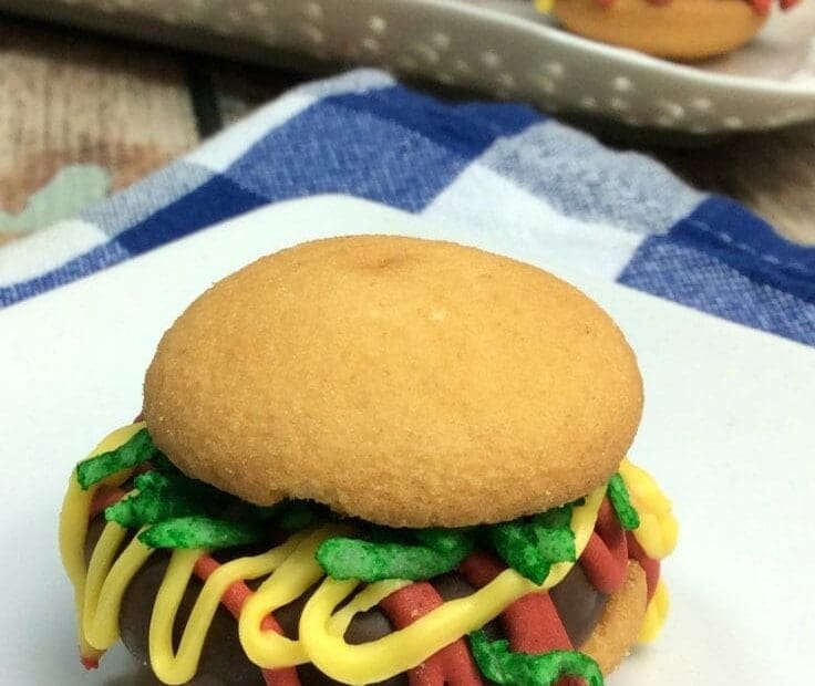 Hamburger Cookies