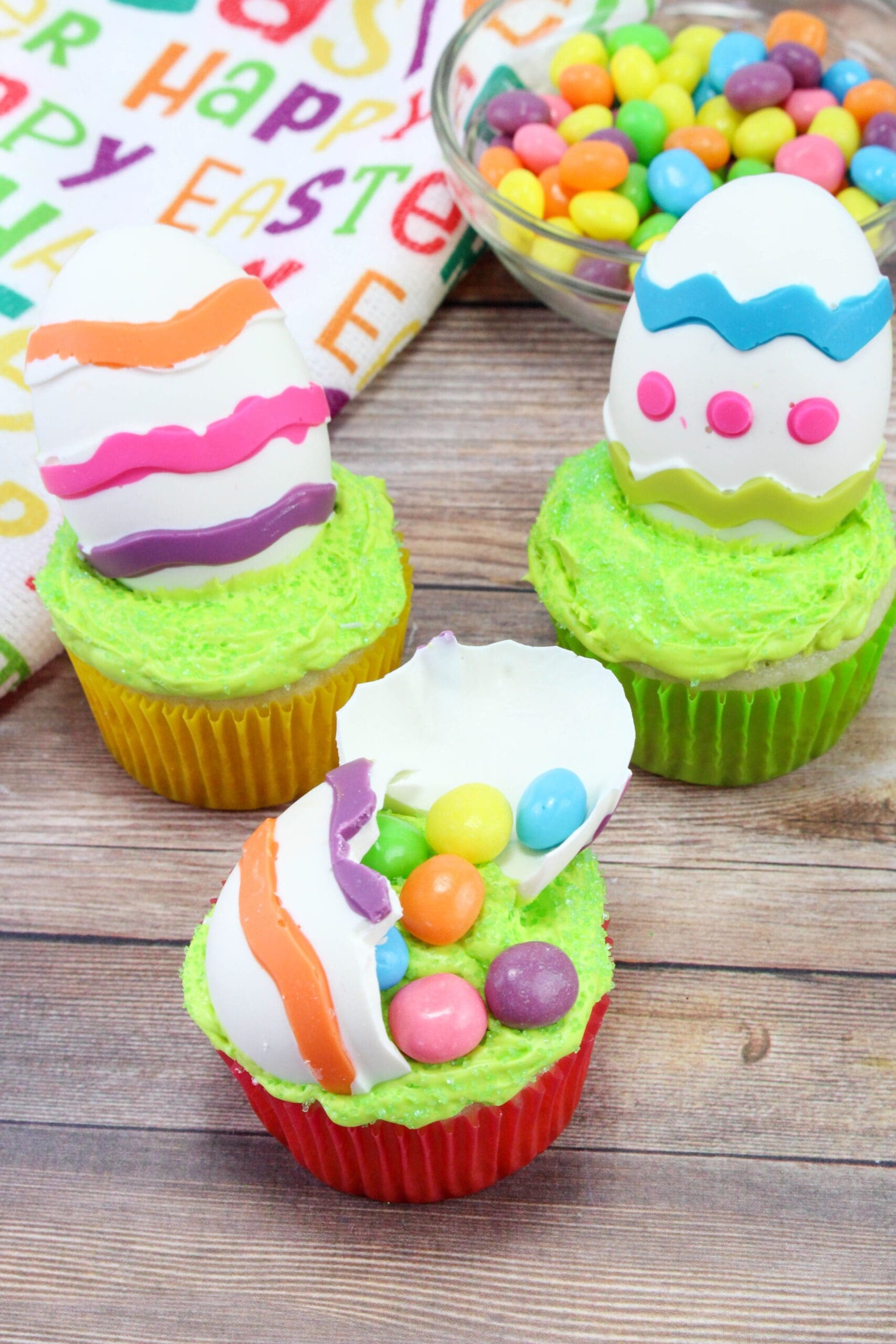 easter cupcakes