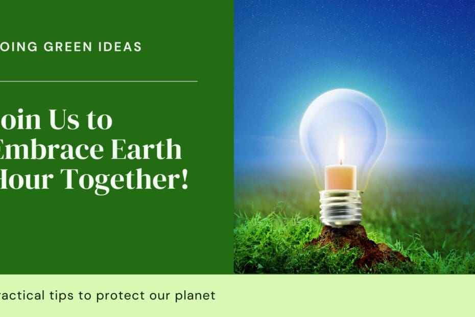 Embrace Earth Hour With These Practical Tips