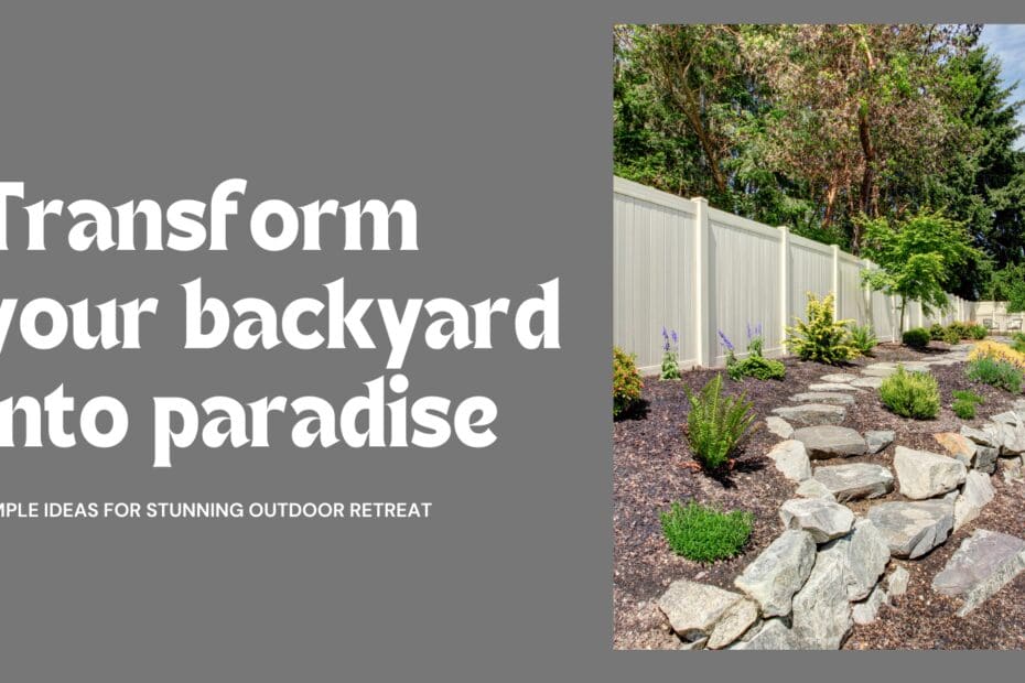 Backyard ideas