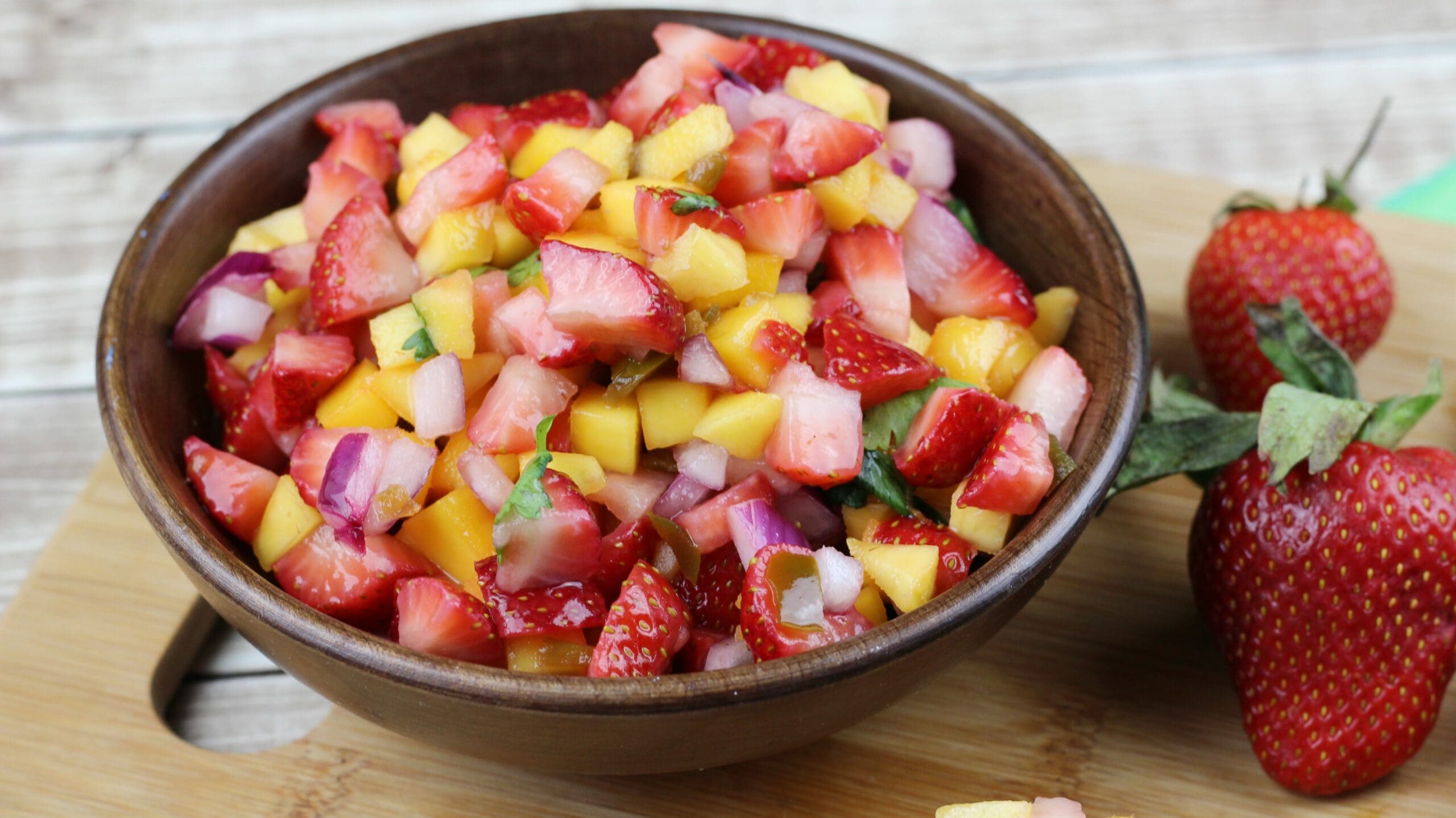 Strawberry Mango Salsa