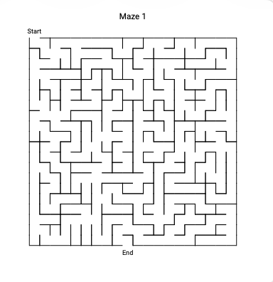 printable mazes